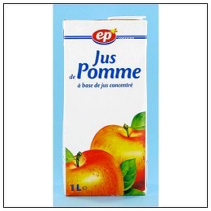 CAT-03443 BRIQUE SLIM JUS POMMES ABC ECOPRIX* 1L - Image 1