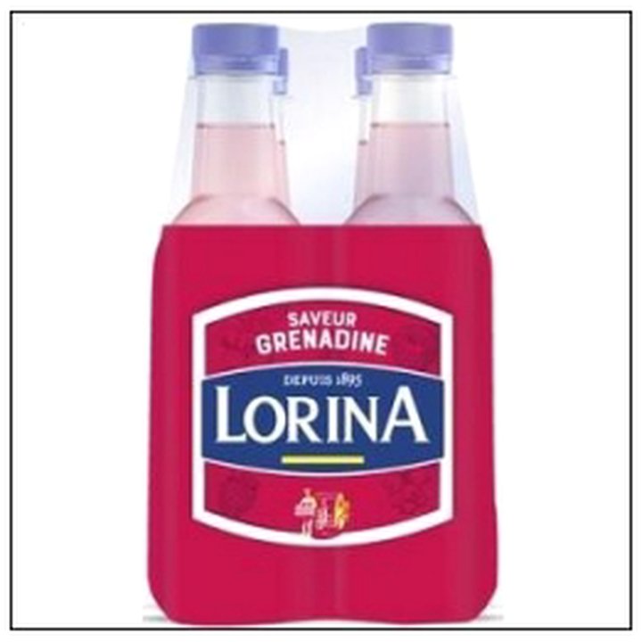 CAT-03497 LIMONADE GRENADINE PET 4X33CL LORINA - Image 1