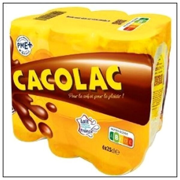 PACK 6 BTES CACOLAC 25CL