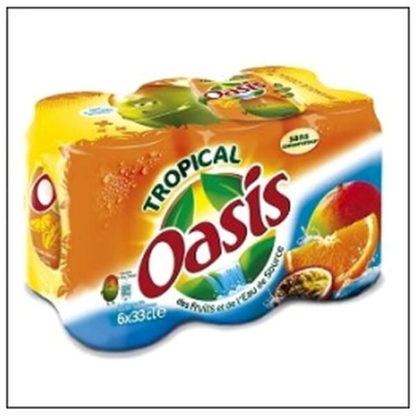 L.6 BOITES OASIS TROPICAL 33CL