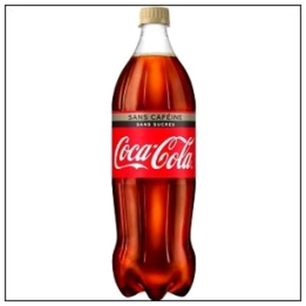 COCA COLA ZERO SANS CAFEINE 1,25L