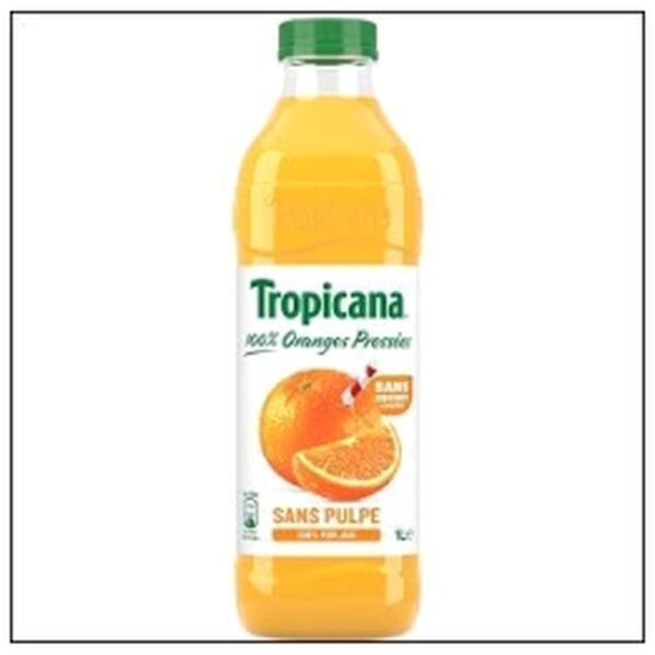 PET LIT PUR JUS ORANGE S/ PULPE TROPICANA AMBIANT