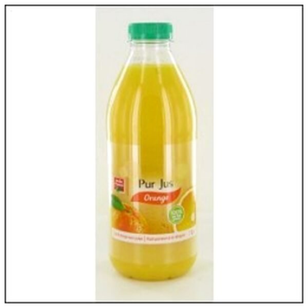 PET PUR JUS ORANGE FRAIS LITRE BELLE FRANCE