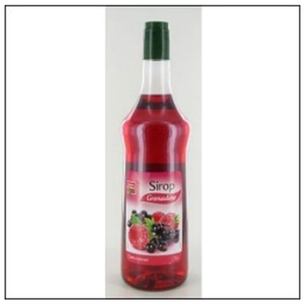 LITRE.PET.SIROP GRENADINE BELLE FRANCE
