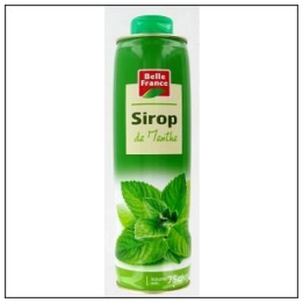 BIDON SIROP MENTHE VERTE 75CL BELLE FRANCE