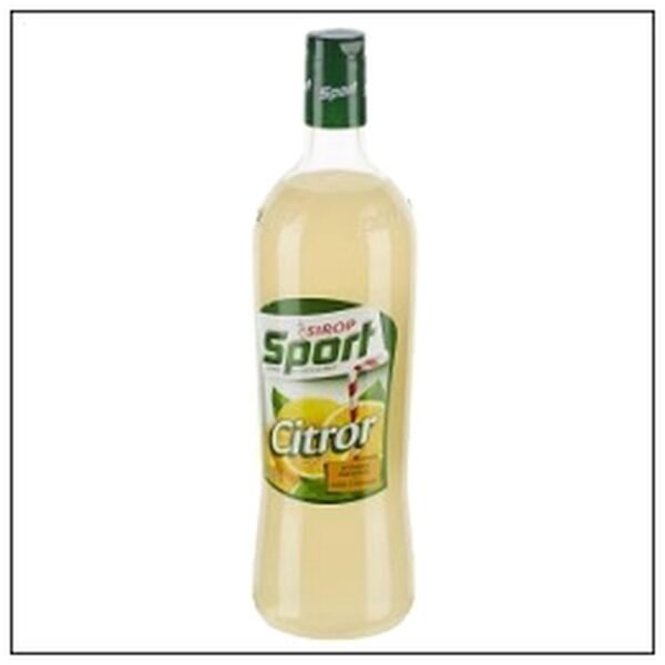 LIT.VERRE CITROR SIROP SPORT