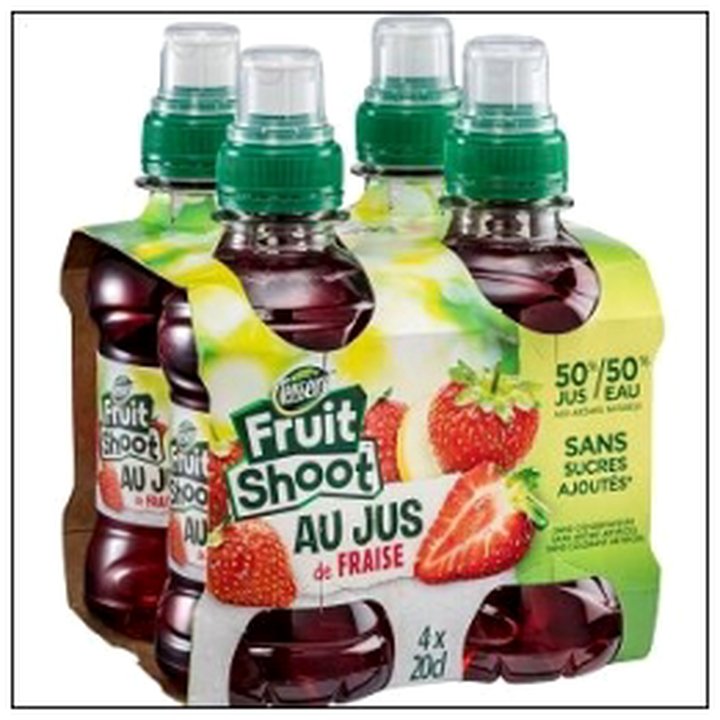 CAT-03711 L.4 FRUIT SHOOT FRAISE 20 CL TEISSEIRE - Image 1
