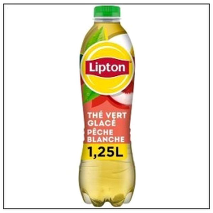 CAT-03748 LIPTON THE VERT GLACE SAV EUR PECHE BLANCHE 1L25 - Image 1