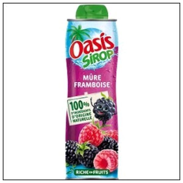 BIDON SIROP MURES FRAMBOI SE 0,60CL OASIS