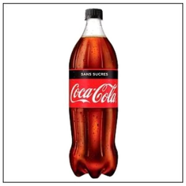 COCA COLA ZERO PET 1L25