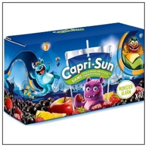 L10 MINI POCHE 20CL CAPRI SUN MONSTER ALARM