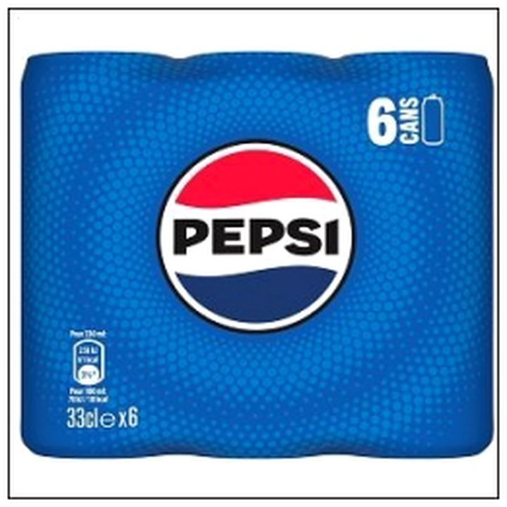 CAT-03779 PEPSI REG CAN 6X33CL - Image 1