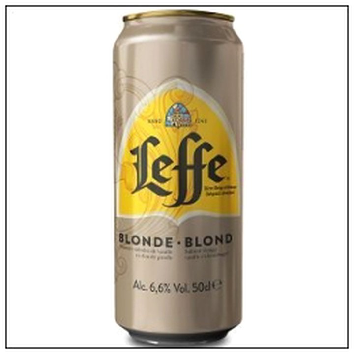CAT-03810 BOITE 50CL LEFFE BLONDE 6°6 BIERE D'ABBAYE - Image 1