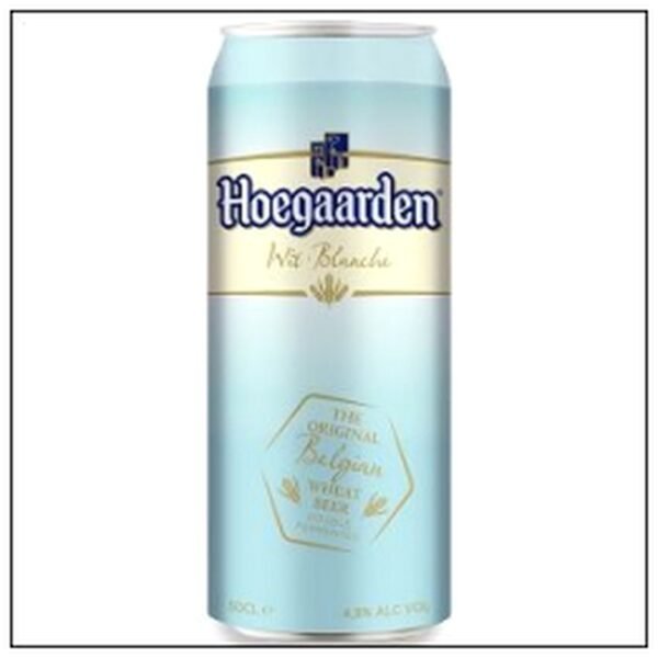 BOITE 50CL HOEGARDEN 4°9