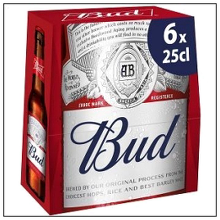 CAT-03816 PAK 6X25 BIERE LAGER BUD 5° - Image 1