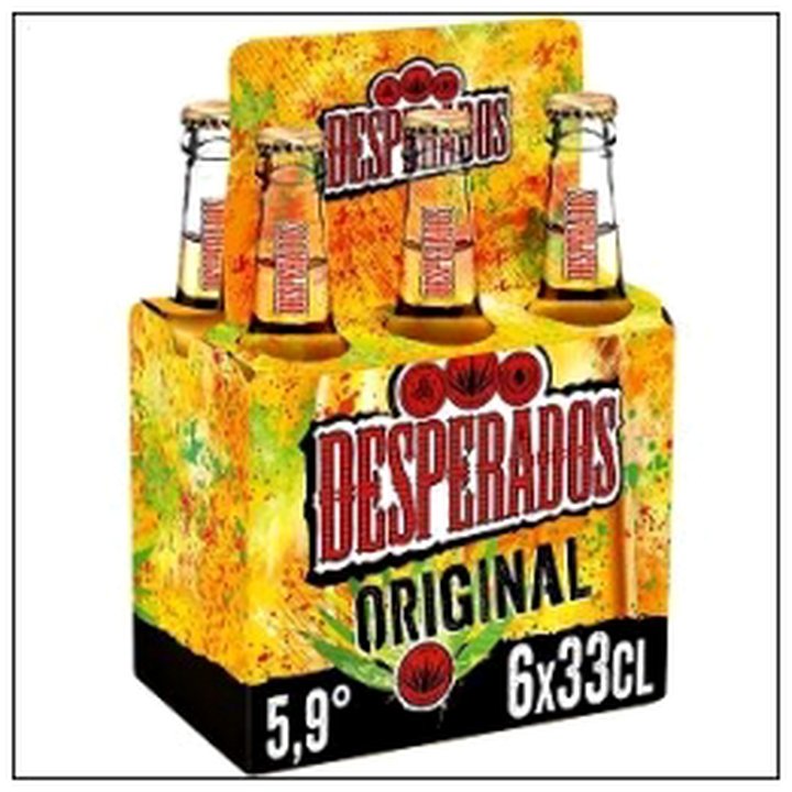 CAT-03820 PACK 6X33CL DESPERADOS TEQUILA 5°9 - Image 1
