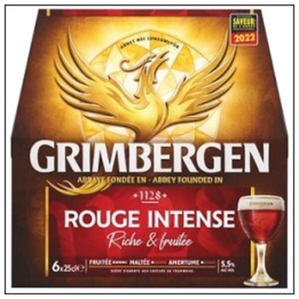CLUST.6X25CL GRIMBERGEN ROUGE 5°5