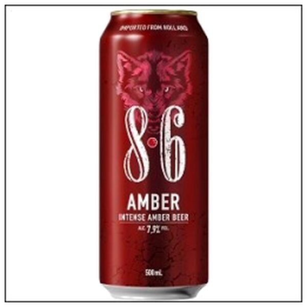 BOITE 8°6 50CL AMBER RED INTENSE 7°9