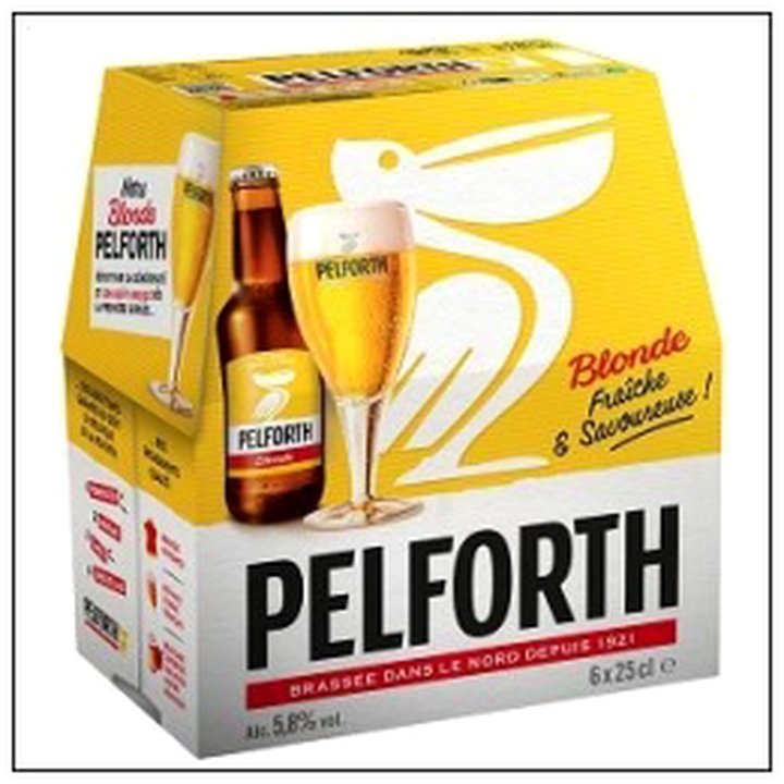 CAT-03836 PACK 6X25CL PELFORTH BLONDE 5°8 - Image 1