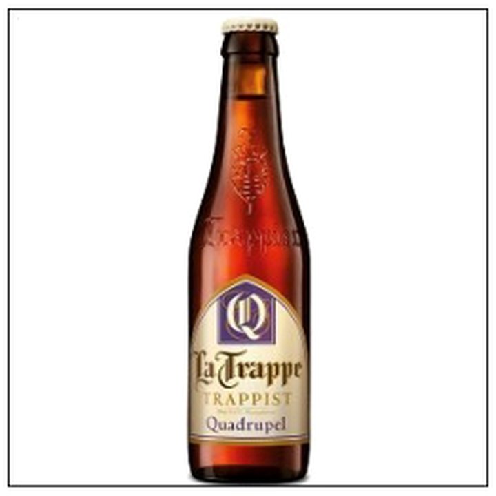 CAT-03838 BLLE 33CL BIERE AMBREE LA TRAPPE QUADRUPEL 10° - Image 1