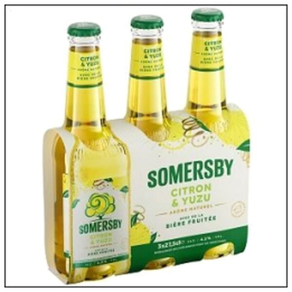 PACK 3X27,5CL SOMERSBY CI TRON YUZU 4°5