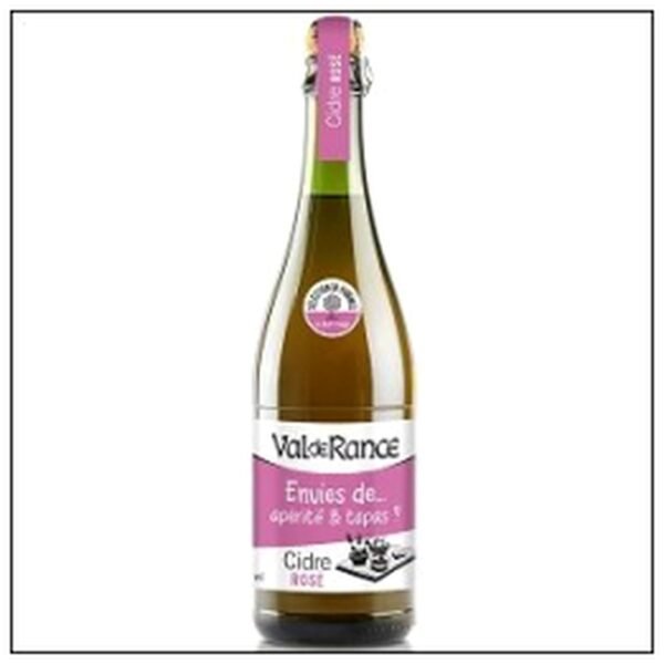 CIDRE ROSE 75CL 2.5°ENVIE DE... VAL DE RANCE