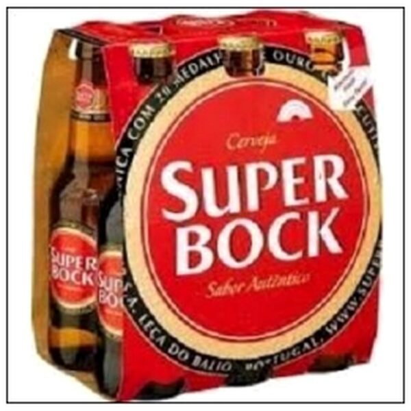 PACK 6X25CL SUPER BOCK BLONDE DU PORTUGAL 5,2°