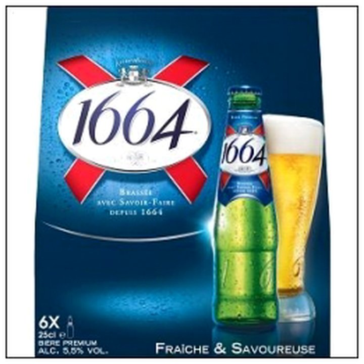 CAT-03863 PACK 6X25CL 1664 5°5 - Image 1