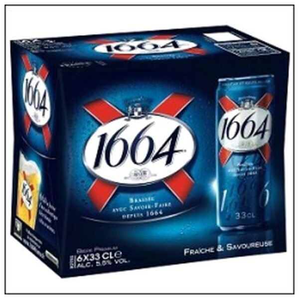 LOT-6BTES 33CL 1664 5°5