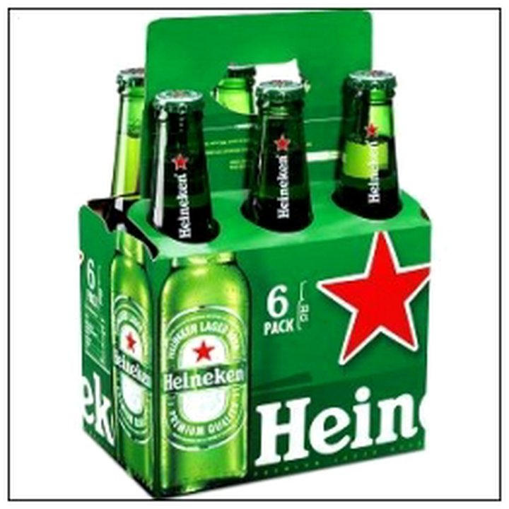 CAT-03869 PACK 6X33CL HEINEKEN 5° (BASKET) - Image 1
