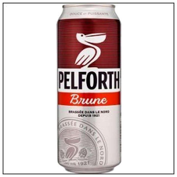 CAT-03876 BOITE 50CL PELFORTH BRUNE 6°5 - Image 1