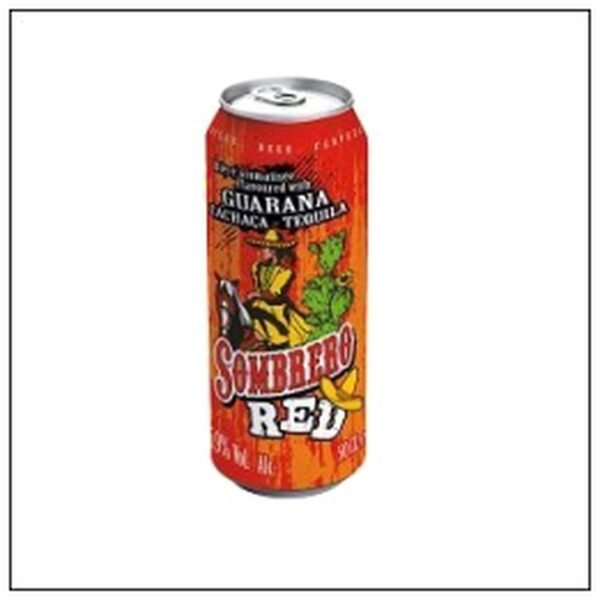 BOITE 50CL SOMBRERO RED 5°9