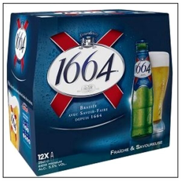 PACK 12X25CL 1664 5°5