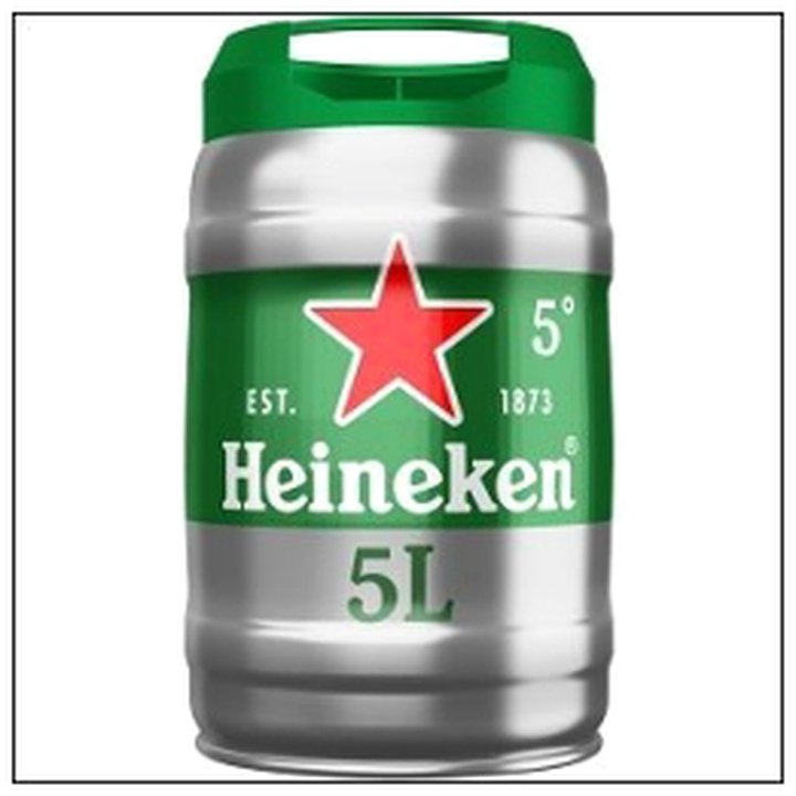 CAT-03929 FUT PRESSION 5L HEINEKEN 5° - Image 1