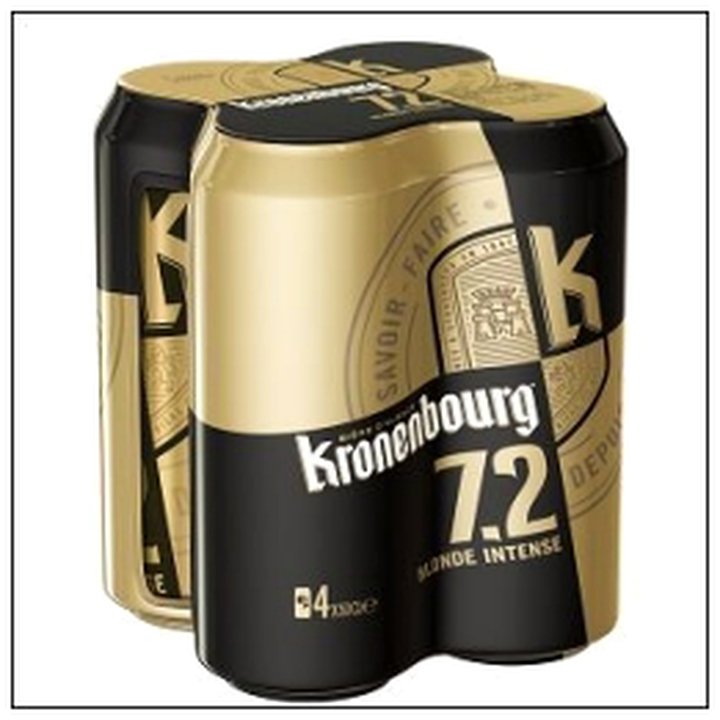 CAT-03936 LOT 4 BOITES KRONENBOURG 7°2 50CL - Image 1