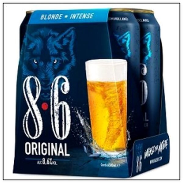PACK 8°6 4X50CL BOITE ORI GINAL INTENSE 8°6