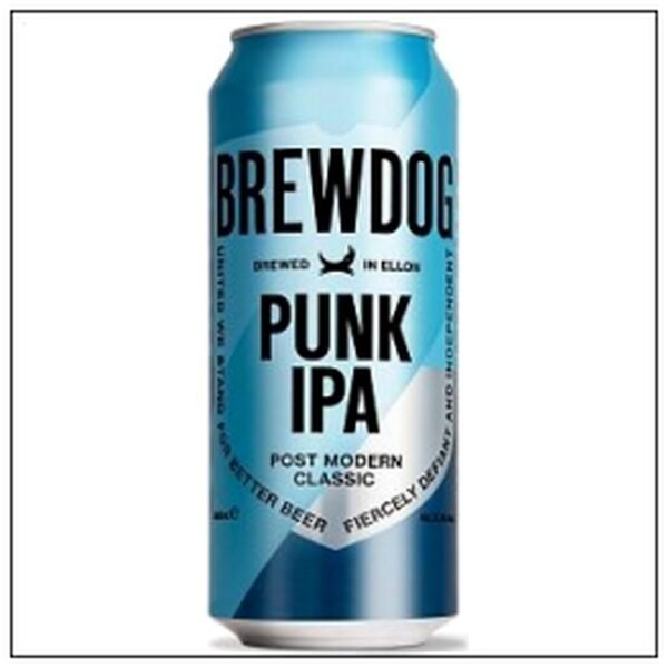 BIERE BREWDOG PUNK IPA 5° 4 BOITE 50CL