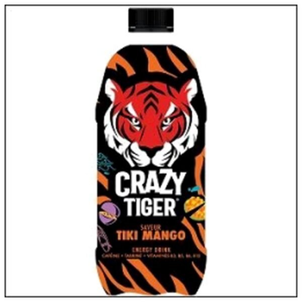 CRAZY TIGER TIKI MANGO PET 1L
