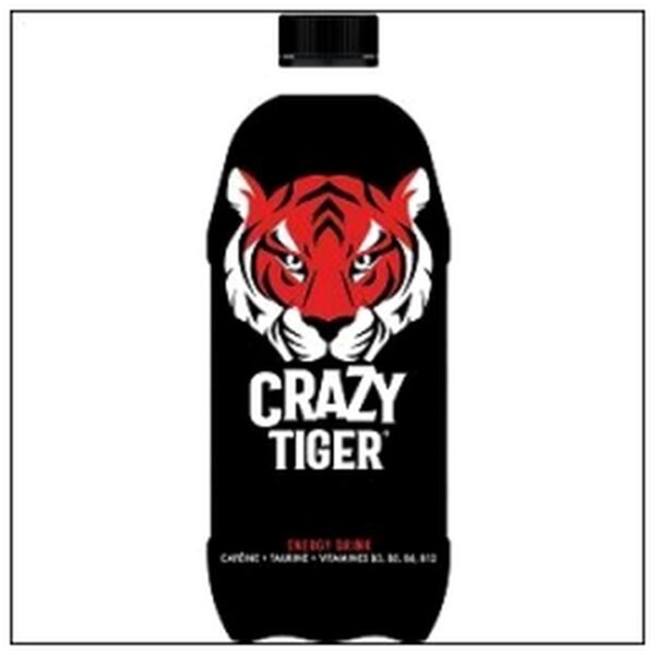 CRAZY TIGER ENERGY DRINK REGULAR PET 1L
