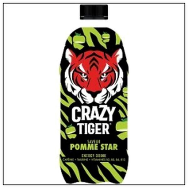 CRAZYTIGER POMME PET 1L