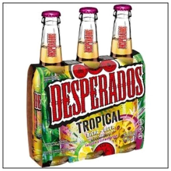 PACK 3X33CL DESPERADOS TROPICAL 5°9