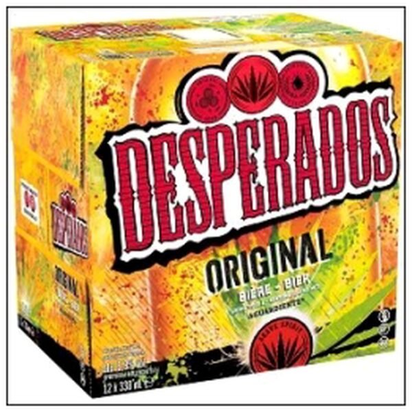 PACK 12X33CL DESPERADOS O RIGINAL 5°9