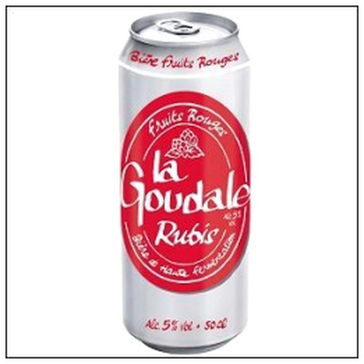 CAT-03995 BOITE 50CL LA GOUDALE RUB IS 5° - Image 1