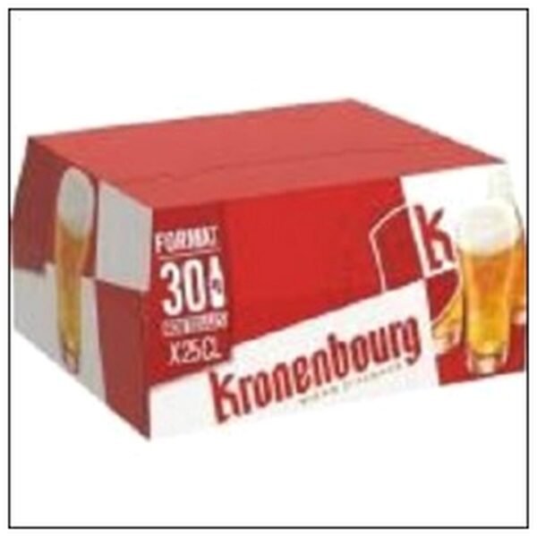 PACK 30X25CL KRONENBOURG 4°2