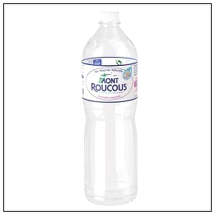 CAT-04008 PACK 6X1L MT ROUCOUS EAU MINERALE NATURELLE 1/2PAL - Image 1