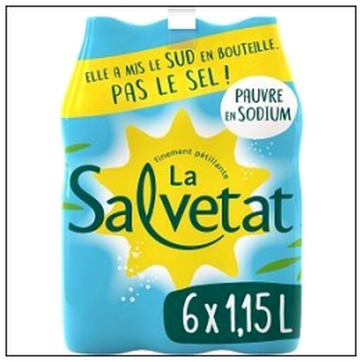 CAT-04059 PACK 6X1.15L SALVETAT NATURE 1/2 PALETTE - Image 1