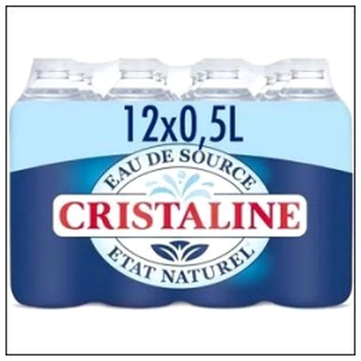 CAT-04068 PAK 12X50CL EAU DE SOURCE PLATE CRISTALINE - Image 1
