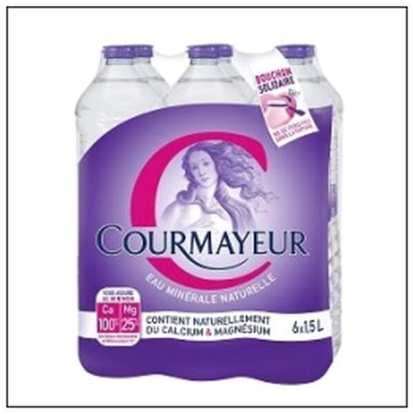 PACK COURMAYEUR 6X1L5 PALETTE