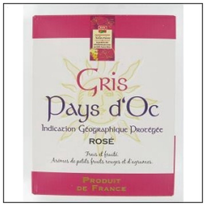 CAT-04098 BIB.3 LITRES IGP VIN PAYS D'OC GRIS BELLE FRANCE - Image 1