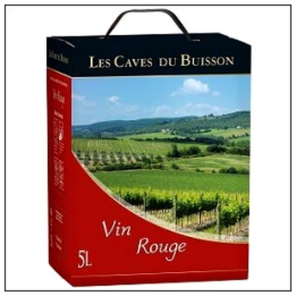 BIB 5 LITRES VIN DE TABLE ROUGE CAVE DU BUISSON11°